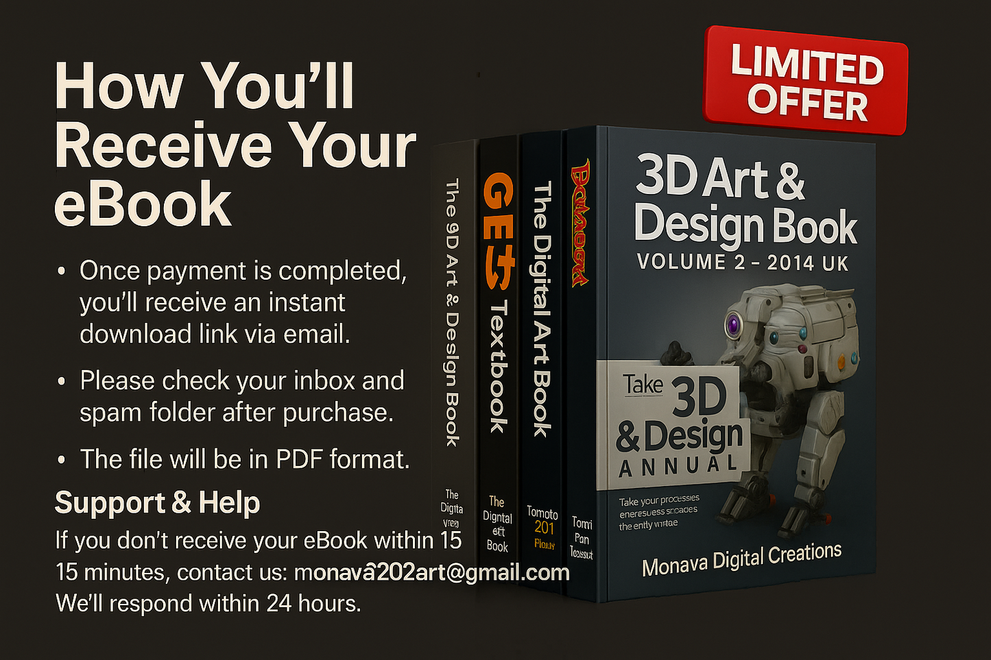 3D Art & Design – 5 eBook Bundle (Limited Offer)