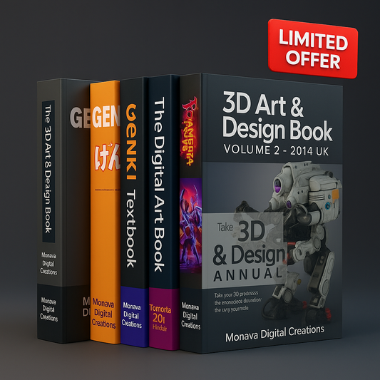 3D Art & Design – 5 eBook Bundle (Limited Offer)