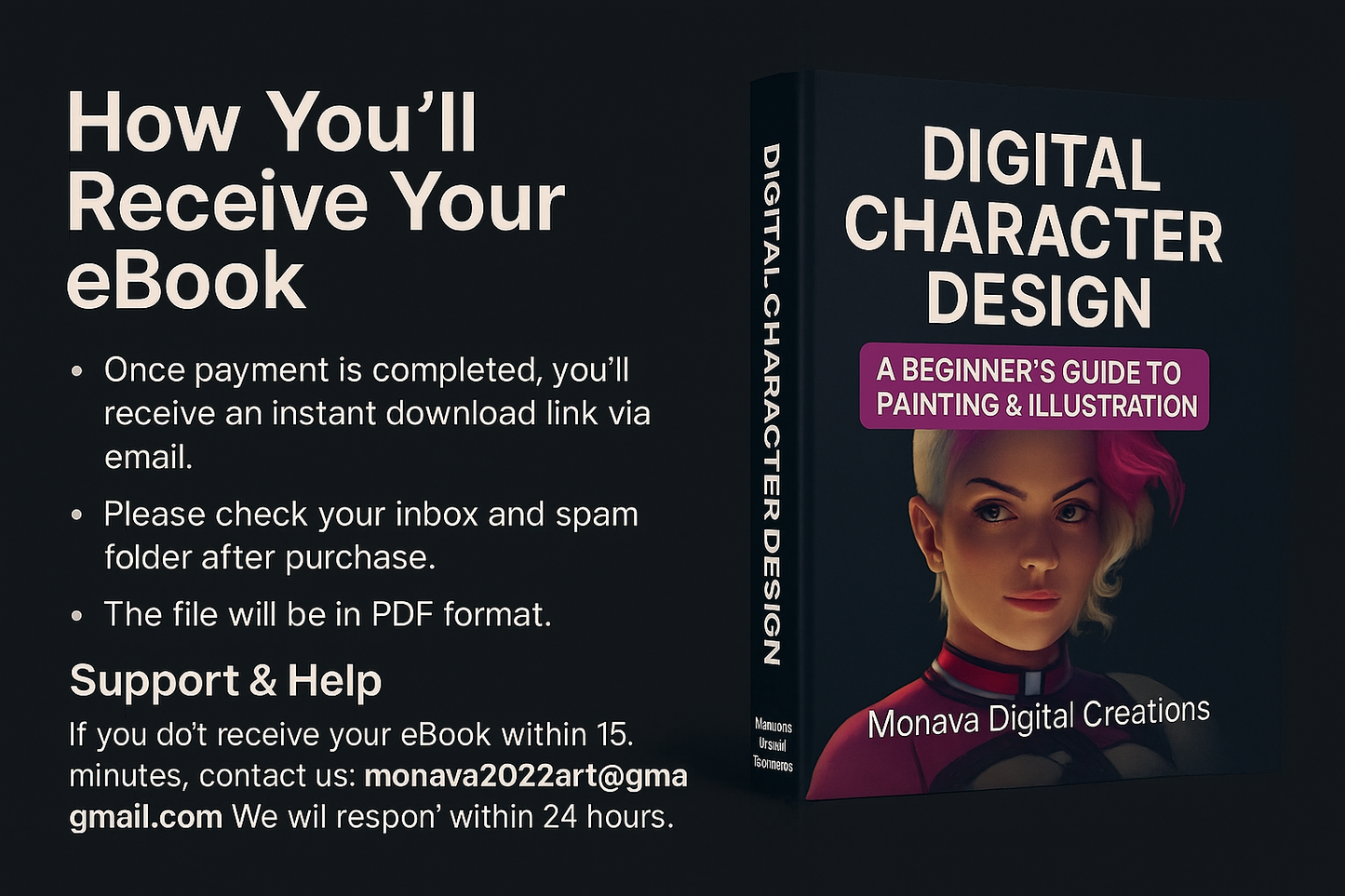 Digital Character Design: A Beginner’s Guide to Painting & Illustration (eBook)